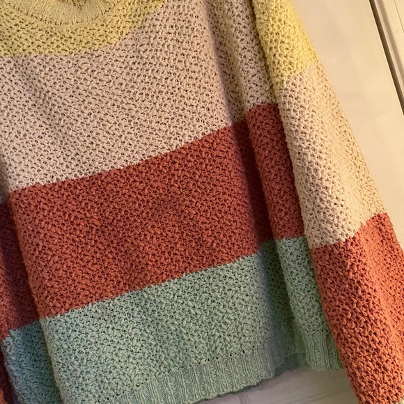 3/$40 💖Pastel Fall Off the Shoulder sweater - Picture 4 of 5